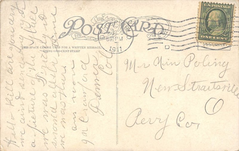 Pike's Peak Colorado 1911 Postcard Summit After A Snowstorm