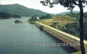 Highway Crossing in Fontana Dam, North Carolina