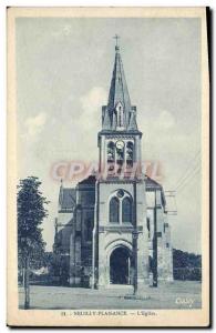 Old Postcard Neuilly Plaisance L & # 39Eglise