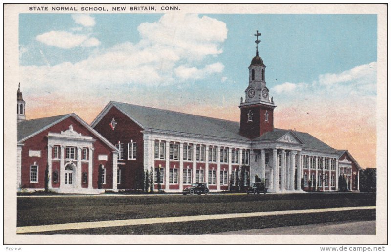 NEW BRITAIN, Connecticut; State Normal School, 10-20s