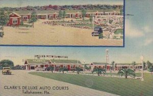 Florida Tallahassee Clarks DeLuxe Auto Courts