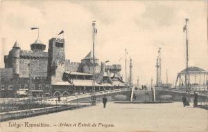 B107643 Belgium Liege Exposition Arenes et Entree de Fragnee real photo uk