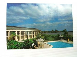 Vintage Postcard Hampton Inn Ft. Myers Florida 33903 Hotel with Swimming Pool