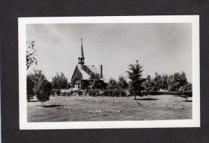 NS Church Grand Pre Nova Scotia Postcard Carte Postale Canada RPPC Real Photo