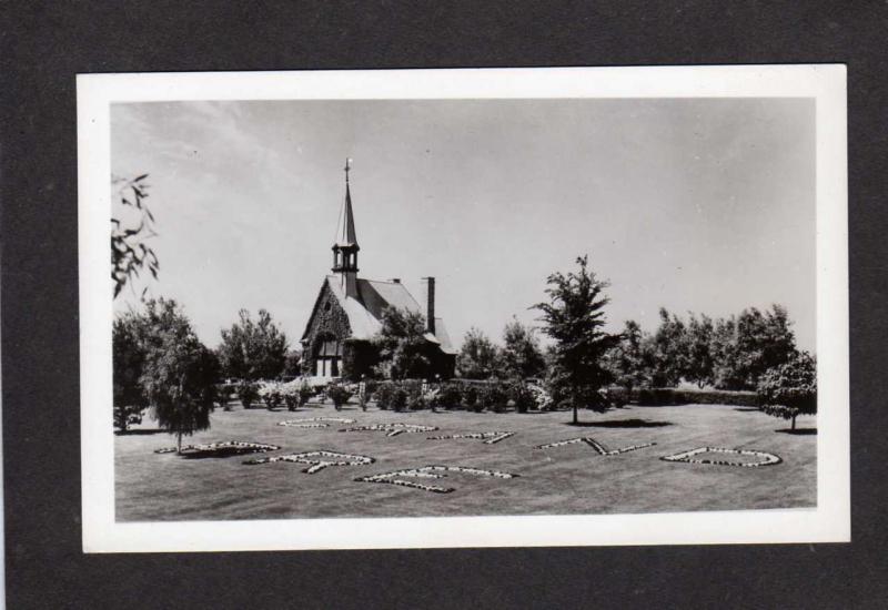 NS Church Grand Pre Nova Scotia Postcard Carte Postale Canada RPPC Real Photo