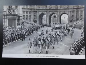 Royalty Queen Elizabeth ll CORONATION COACH Admiralty Arch 1953 RP by Photochrom