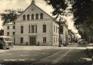 germany, PUTBUS, Rügen, Theater Theatre (1966) RPPC