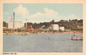 Goderic Ontario Canada Waterfront View Vintage Postcard AA70446