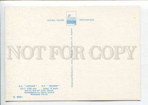 402014 UK ship Leopard Dragon Old Dixon postcard