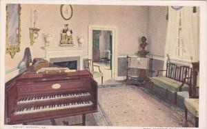 Virginia Mount Vernon Miss Curtis's Music Room