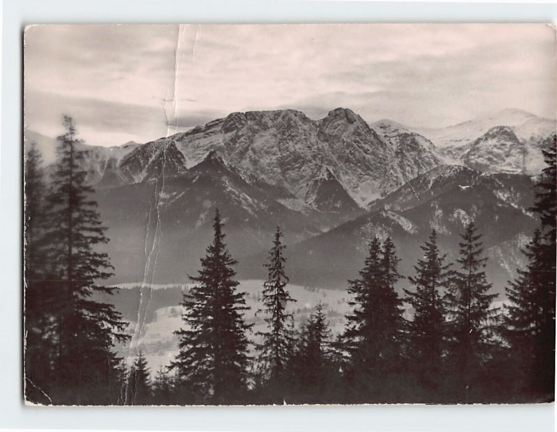 Postcard Giewont, Tatra Mountains, Poland
