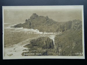 Cornwall CURNARDS HEAD - Old RP Postcard by L.B.P.