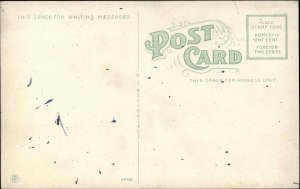 Warren Ohio OH Masonic Temple Masons Fraternal Organization c1910 Postcard