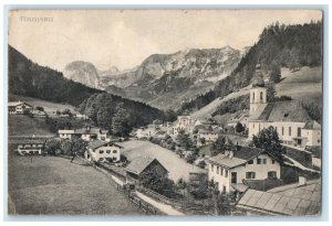 1910 Mountains View Ramsau am Dachstein Styria Austria Antique Posted Postcard