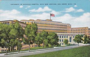 Michigan Ann Arbor Hospital With New Addition University Of Michigan