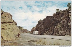 Kaver's Rock-Cut on the Circle Route Highway 17, Ontario, Canada,  40-60s