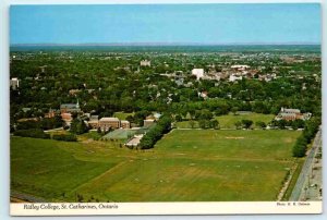 ST. CATHARINES, Ontario Canada ~ Birdseye RIDLEY COLLEGE c1970s ~ 4x6 Postcard