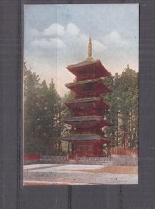 JAPAN, NIKKO, PAGODA, c1930 ppc., unused.