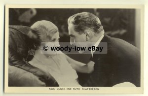 b2097 - Film Actress Ruth Chatterton & Actor Paul Lukas - Film Partners no P24