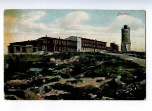 191322 GERMANY BROCKEN LIGHTHOUSE ADVERTISING Hotel Old RPPC