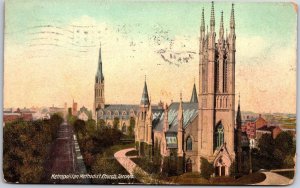 1911 Metropolitan Methodist Church Toronto Ontario Canada Posted Postcard