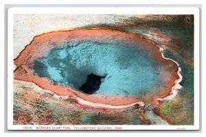 Morning Glory Pool Haynes 13070 Yellowstone National Park UNP WB Postcard N24