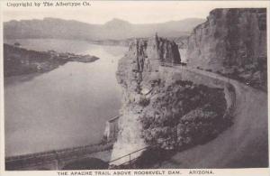 Arizona The Apache Trail Above The Roosevelt Dam Albertype