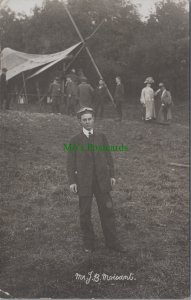 Aviation Postcard - Aviator Mr John Moisant SW6095