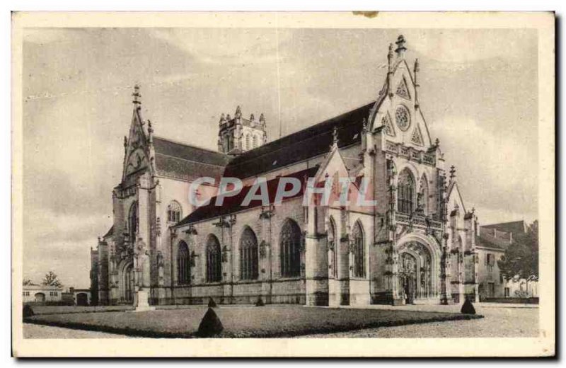 Postcard Ancient Church Of Brou The choir