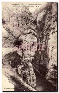 Old Postcard Villard de Lans Gorges de la Bourne Tunnel Fee Caves