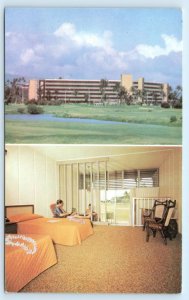 LAHAINA, MAUI Hawaii HI ~ Room Interior KAANAPALI HOTEL c1960s  Postcard