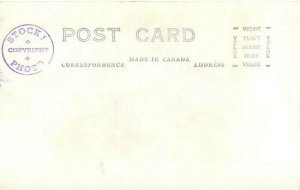 Canada, Penticton, BC, RPPC,Three Gable Hotel, 40s Cars