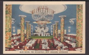 Louisiana NEW ORLEANS - interior The Roosevelt, Blue Room - LINEN