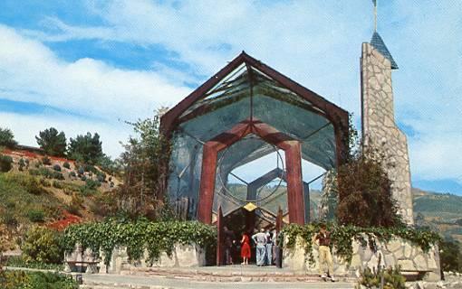 CA - Portugese Bend, Wayfarer's Chapel. 