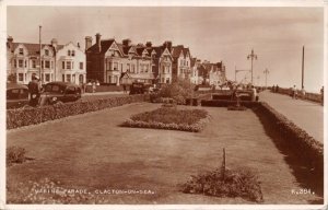 CLACTON ON SEA ESSEX UK~MARINE PARADE-PHOTO POSTCARD