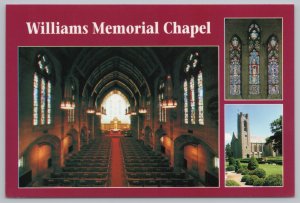 Missouri~Williams Memorial Chapel~College Of The Ozarks~Continental Postcard