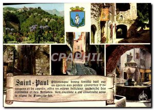 Modern Postcard The Cote d & # 39Azur St Paul De Vence
