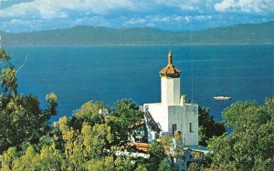 PALOS VERDES ESTATES California CA   LA VENTA RESTAURANT~Mrs Schnetzler Postcard