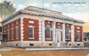 Post Office Columbia Tennessee 1910c postcard