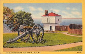 The Old Block House Built In 1780 - Mackinac Island, Michigan MI