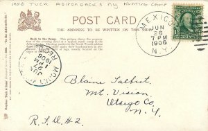 Postcard 1906 Tuck Adirondack New York Hunting Camp undivided 22-14043