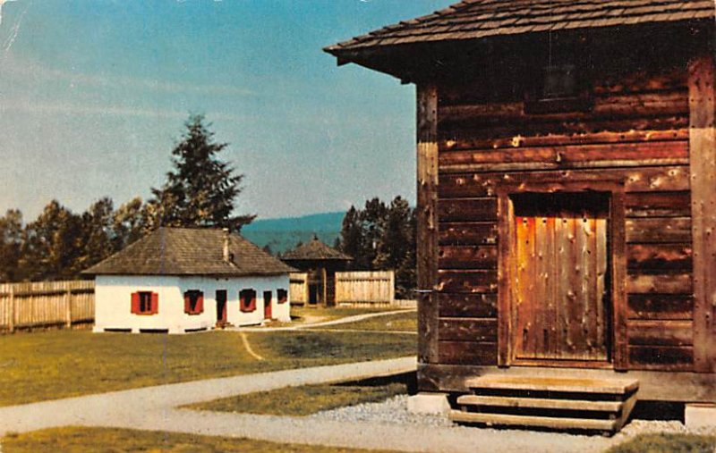 Fort Langley National Historical Park Langley Stain on back 