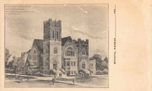 Postcard First Baptist Church in Wichita, Kansas~126417