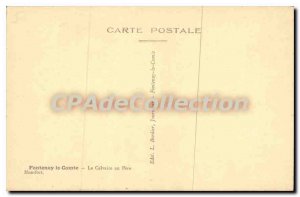 Old Postcard Fontenay le Comte Calvary the Father