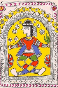 Madhubani Painting, Gibson, Calcutta  