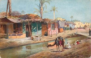 North Africa ethnic life Egypt artist Zullo