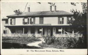 Scituate MA The Merrymount House c1905 Postcard