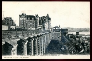 dc1905 - QUEBEC CITY Postcard 1910s Chateau Frontenac by Kirouac