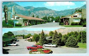 OGDEN, UT Utah MILLSTREAM MOTEL  c1960s Cars Roadside Weber County  Postcard