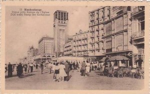 Belgium Blankenberge Digue pres Rampe de l'Eglise 1949